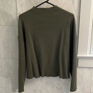 Zara mock neck oversized sweater - size small